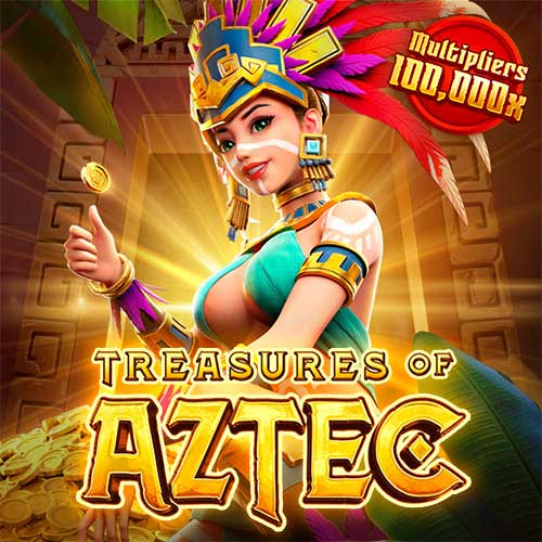 Banner Treasures of Aztec รวมเกมสล็อตทุกค่าย ทดลองเล่นสล็อต PG SLOT ฟรี
