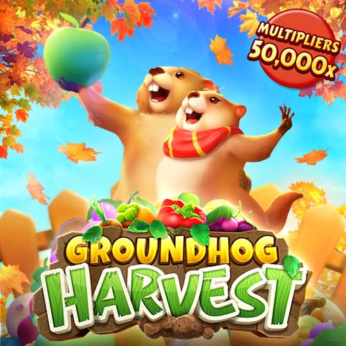 Banner Groundhog Harvest เกมสล็อตทุกค่าย ทดลองเล่นสล็อต PG ฟรี