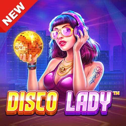 Banner Disco Lady